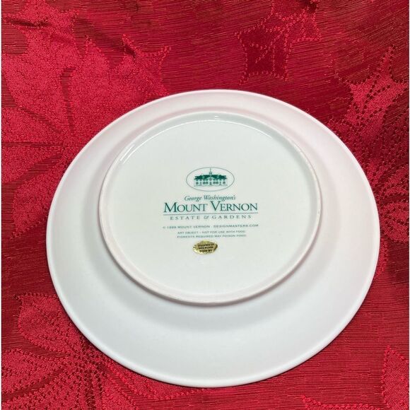 Mount Vernon Souvenir Plate - Picture 2 of 2